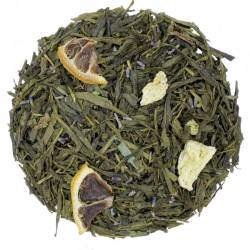 Herbata zielona Sencha z miętą i lawendą